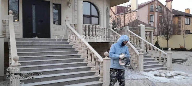 Облицовка лестницы