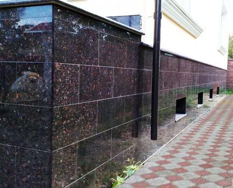 Облицовка цоколя