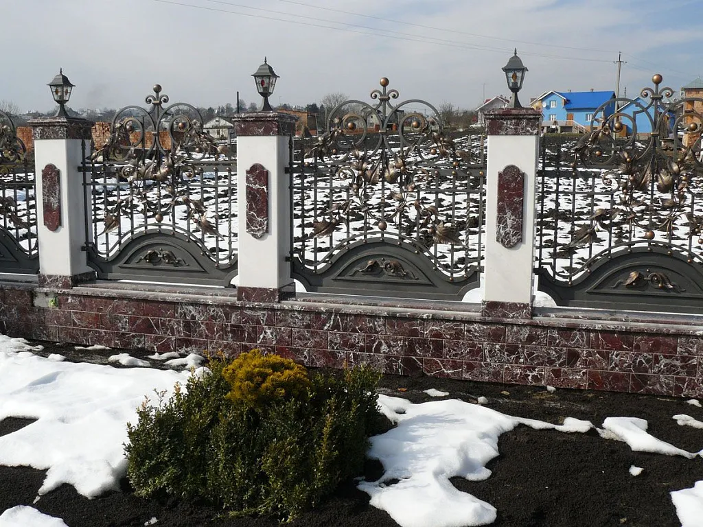 Облицовка заборов